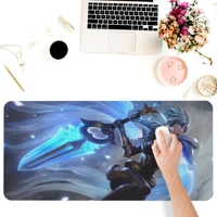 computer office keyboards accessories mouse pads square anti slip desk pad games lol riven the exile coaster coffee mats raton