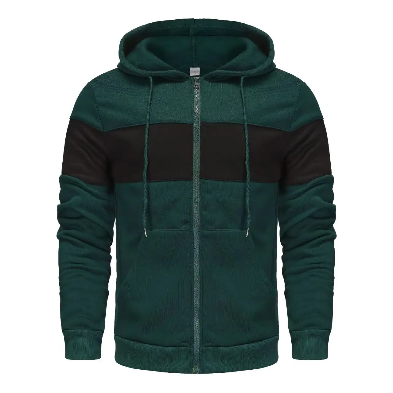 Мужские толстовки с длинным рукавом дизайн на молнии толстовка капюшоном для