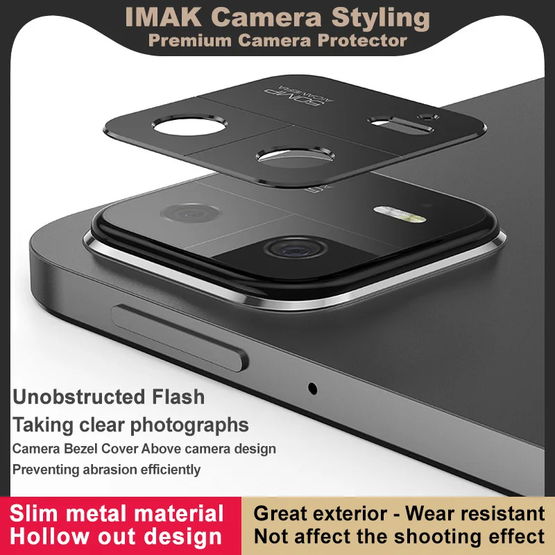 Для Xiaomi Pad 6 Max Защитная пленка для объектива IMAK Стайлинг камеры Премиальная