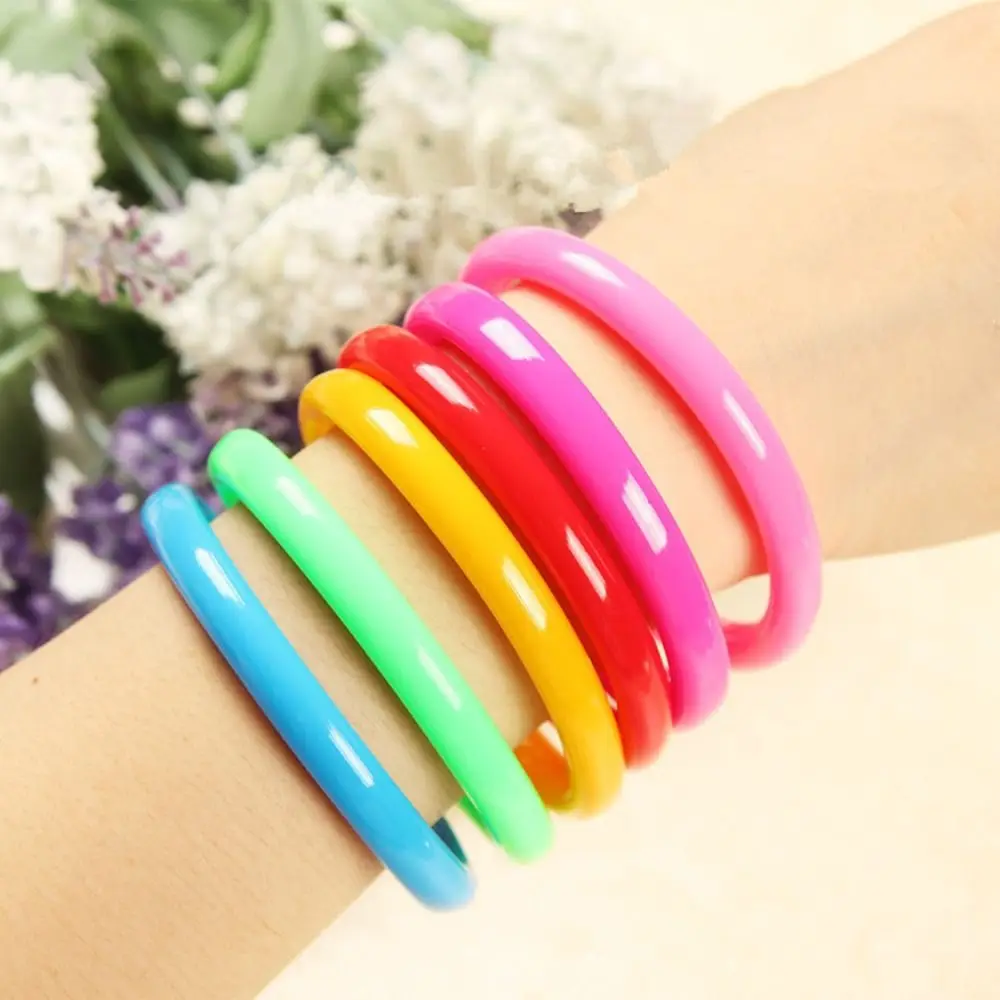 

Creative Candy Color Bracelet Ballpoint Pen Wristband Gel Pen Student Gift Stationery Writing Tools School Office Supplies