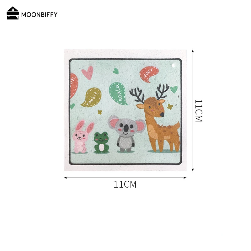 MOONBIFFY Губки из древесной целлюлозы