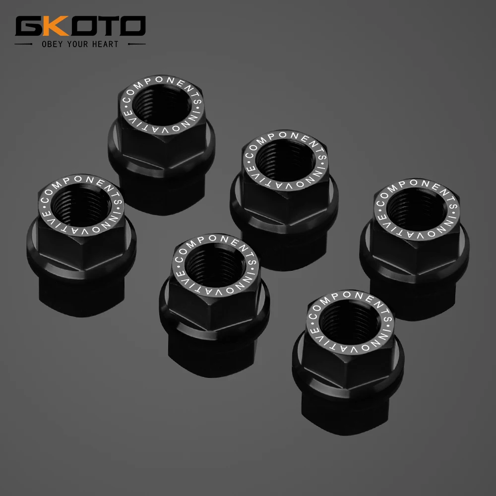 

Для Ducati Panigale 1199 1199S 1299 1299S V4 V4S V2 Monster 1200 1200S мотоциклетные гайки звездочки заднего колеса 6 шт.