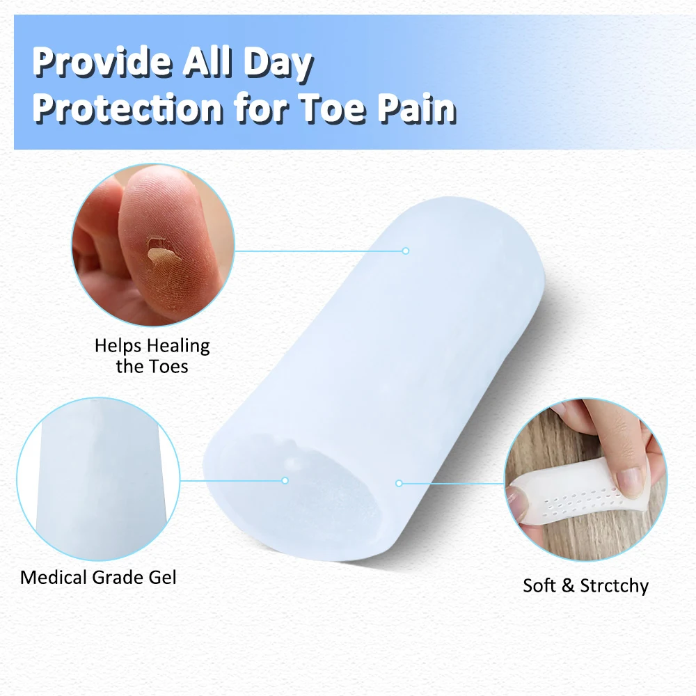 4 шт. гелевые протекторы для ног от боли |