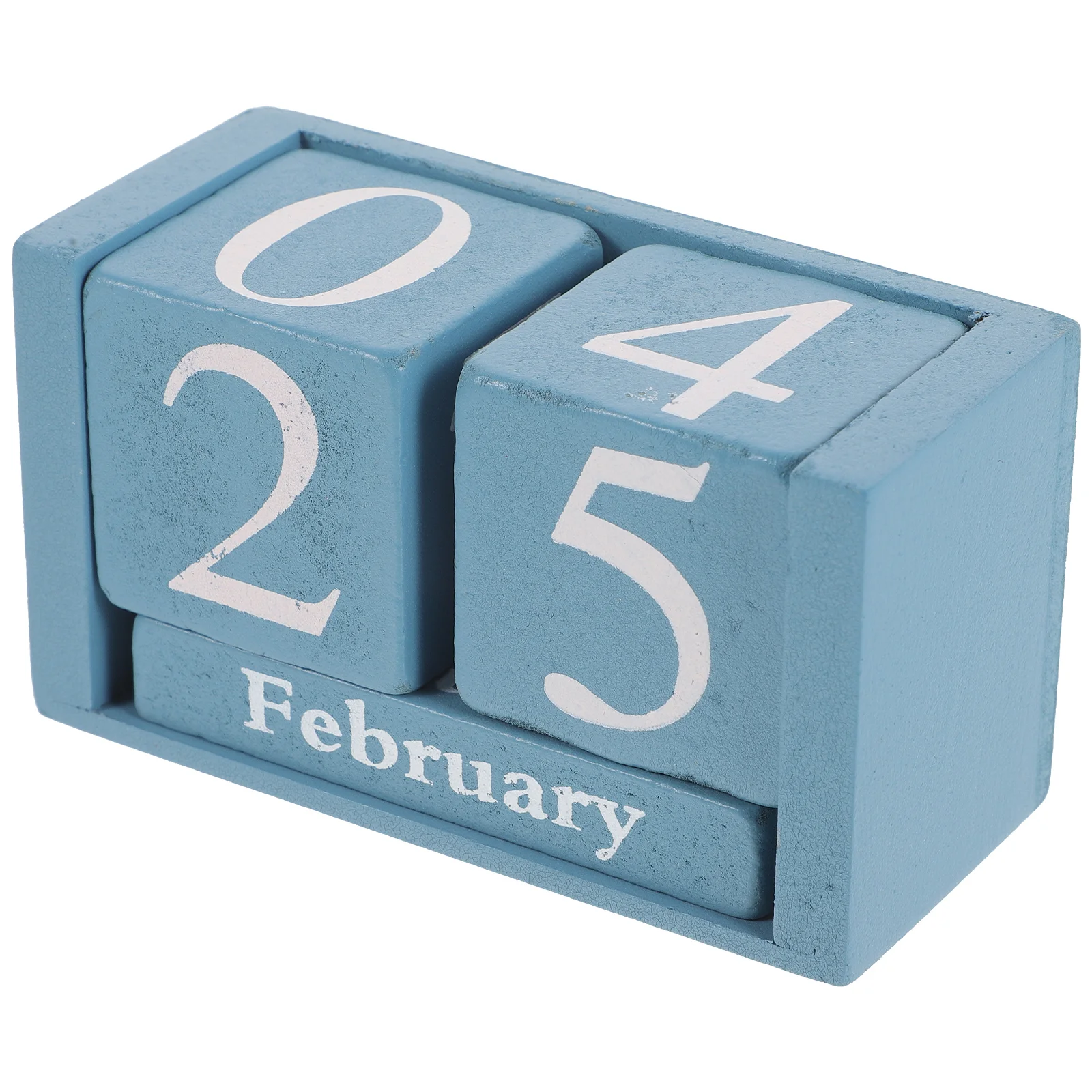 

Wooden Perpetual Calendar Desk Calendars Countdown Rural Block Living Room Decoration Teacher Table Home