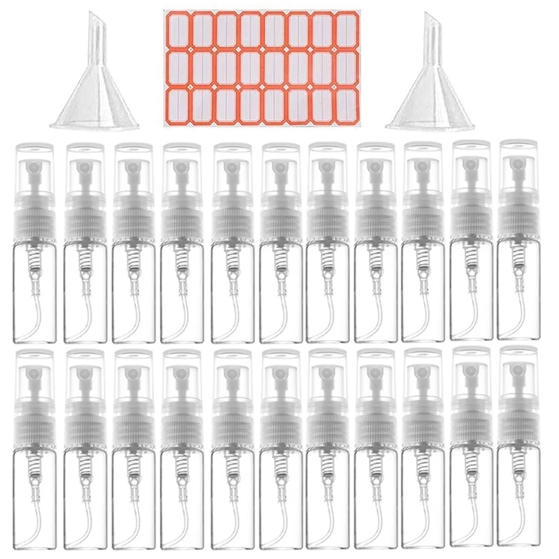 

120Pcs 3ML Spray Bottle Perfume Bottles Atomizing Spray Liquid Container For Travel