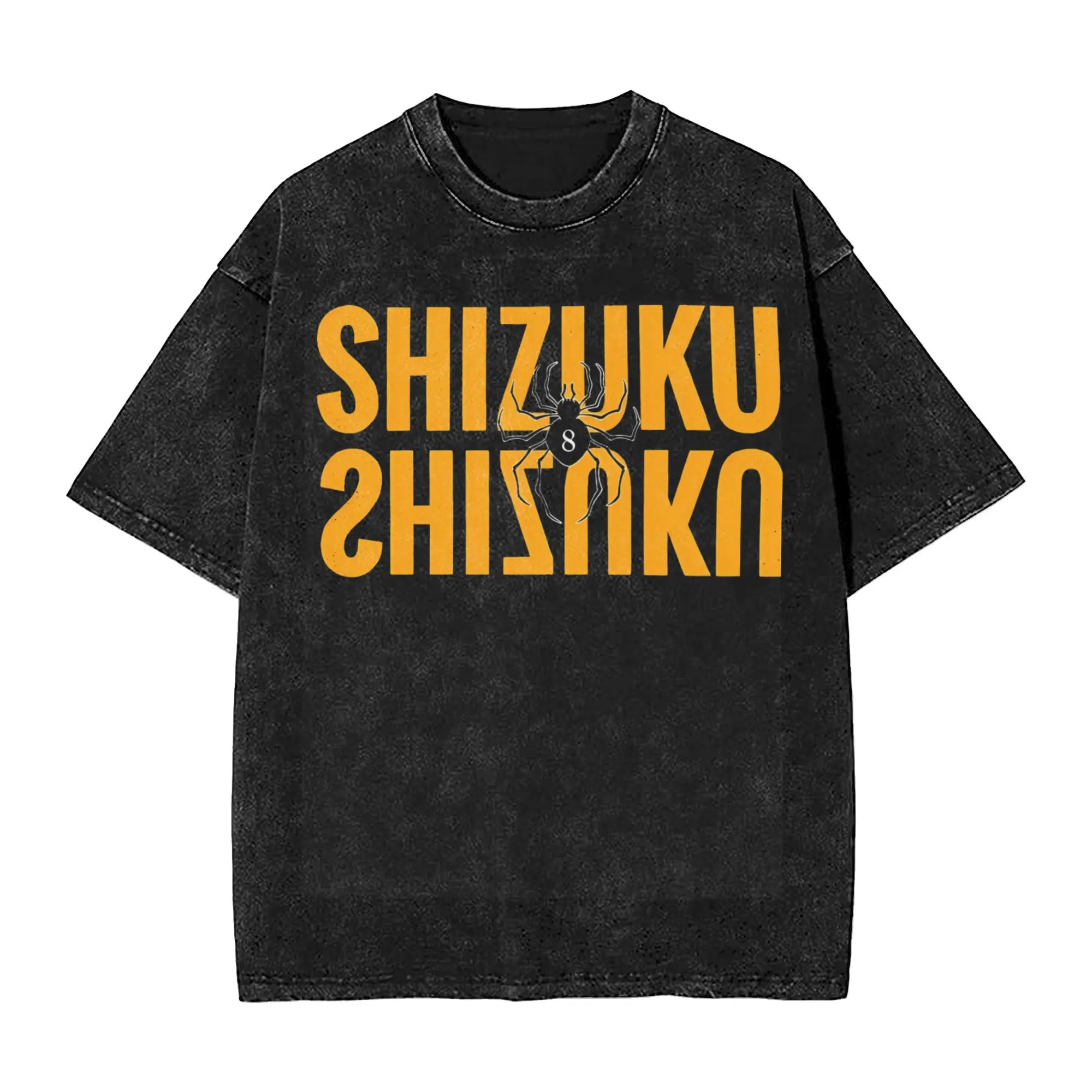 HXH аниме Shizuku стираные футболки уличная одежда хип-хоп винтажная футболка для