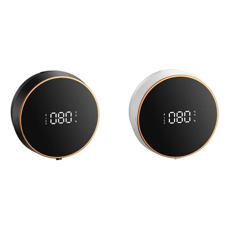 

300Ml Foam Soap Dispensers Pressless Automatic Sensor Foam Soap Liquid Dispenser Wall Mount Digital Display Soaper