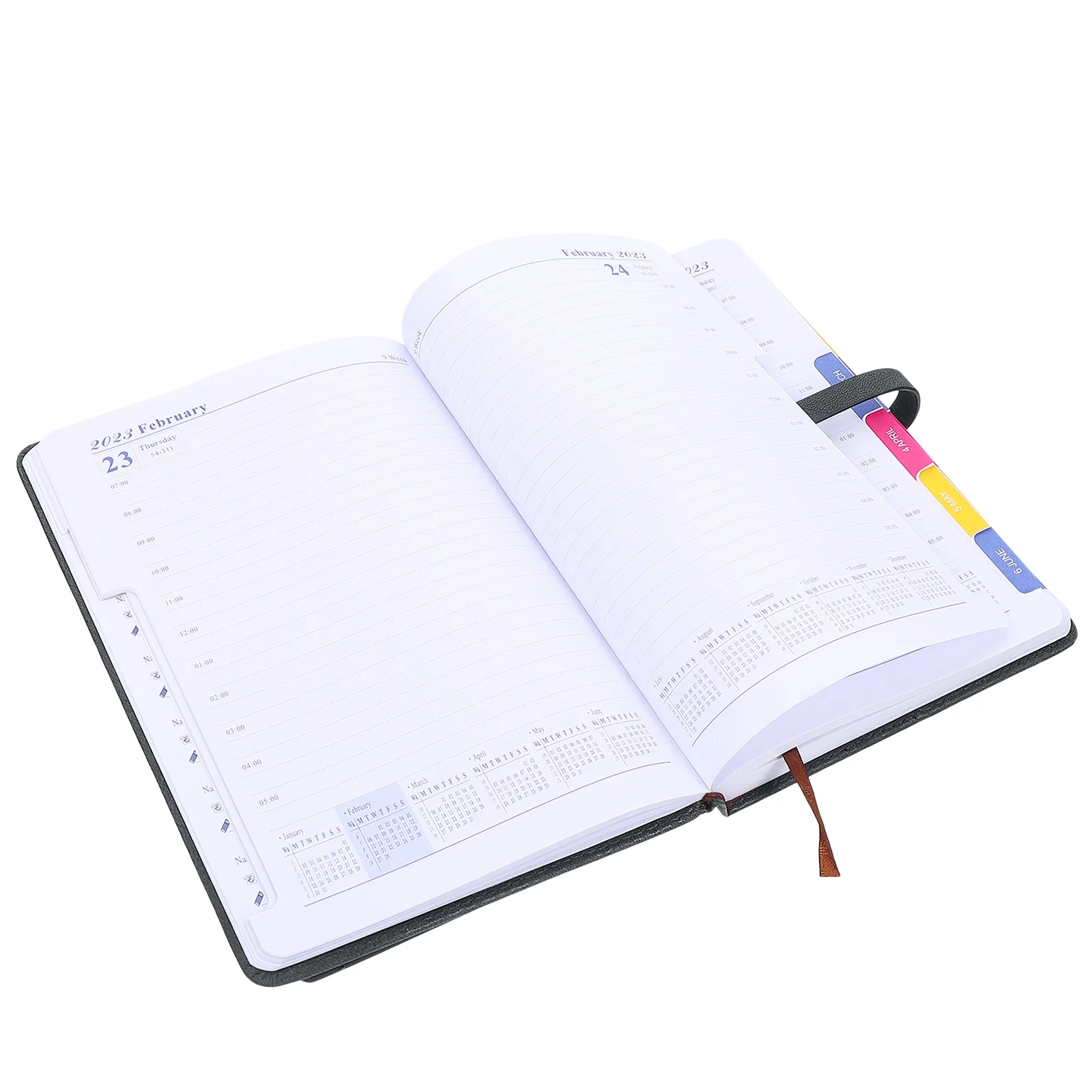 

Notebook Planner A5 Binder Journal Calendar Notepad A5 Office Planners Calendars Spiral Writing Weekly Time Agenda