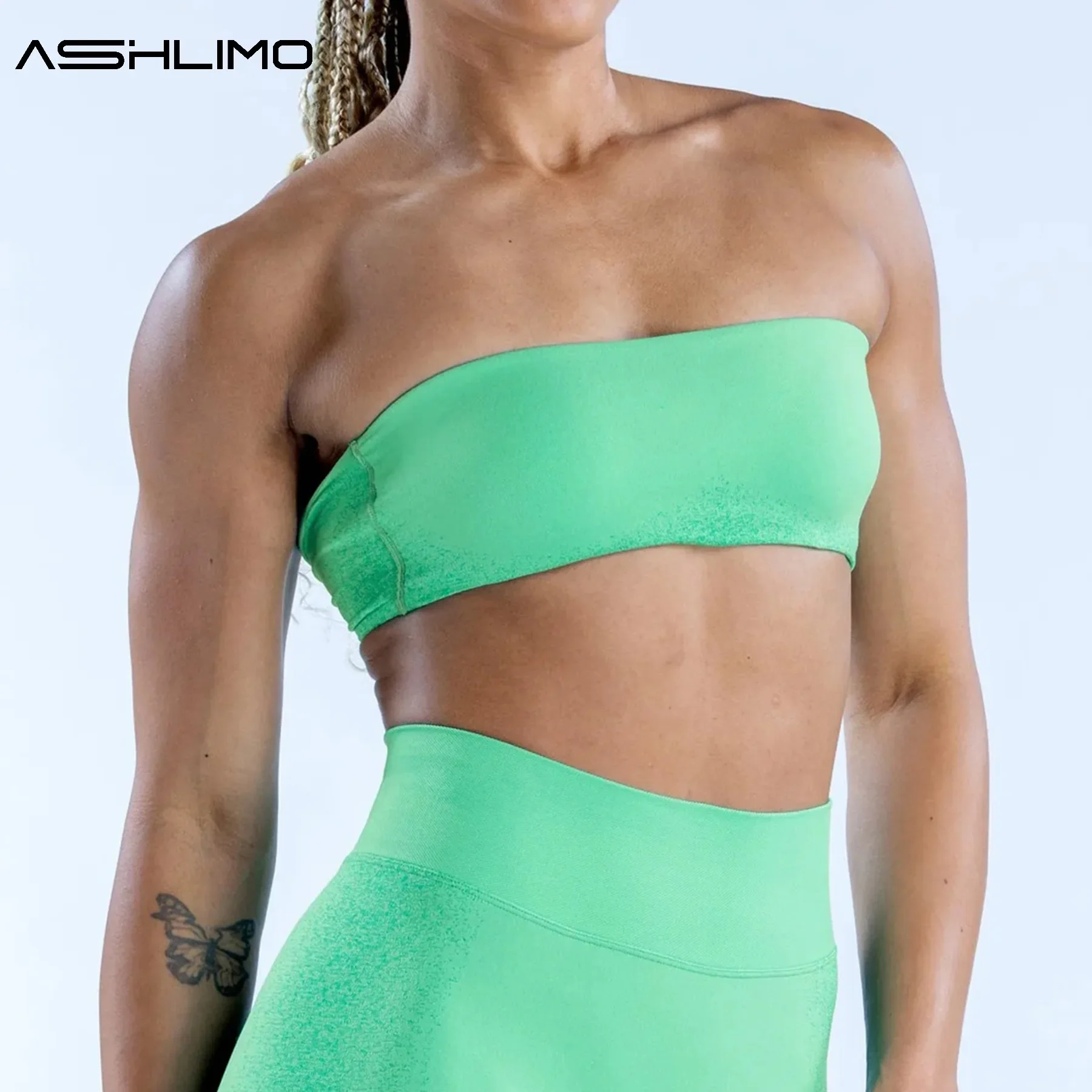 Спортивный бюстгальтер ASHLIMO Ignite Bandeau спортивный одежда для фитнеса женские