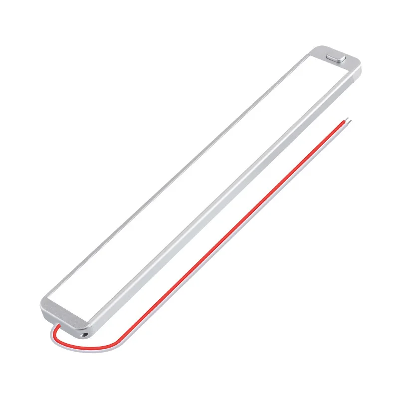 

120/228 светодиодов, внутреннее освещение автомобиля, 30/42 см, лампа для чтения в кабине, 2175Lx/6367K, световая полоса, гибкое внутреннее освещение для автофургона, светильники для прицепа