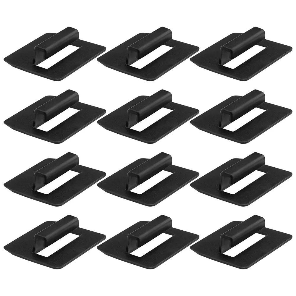 

12pcs Buckles Buckles For Tesla Model Y S X 3 Roof Sunshade Clips Sun Block Clips Car Spare Parts Practical To Use