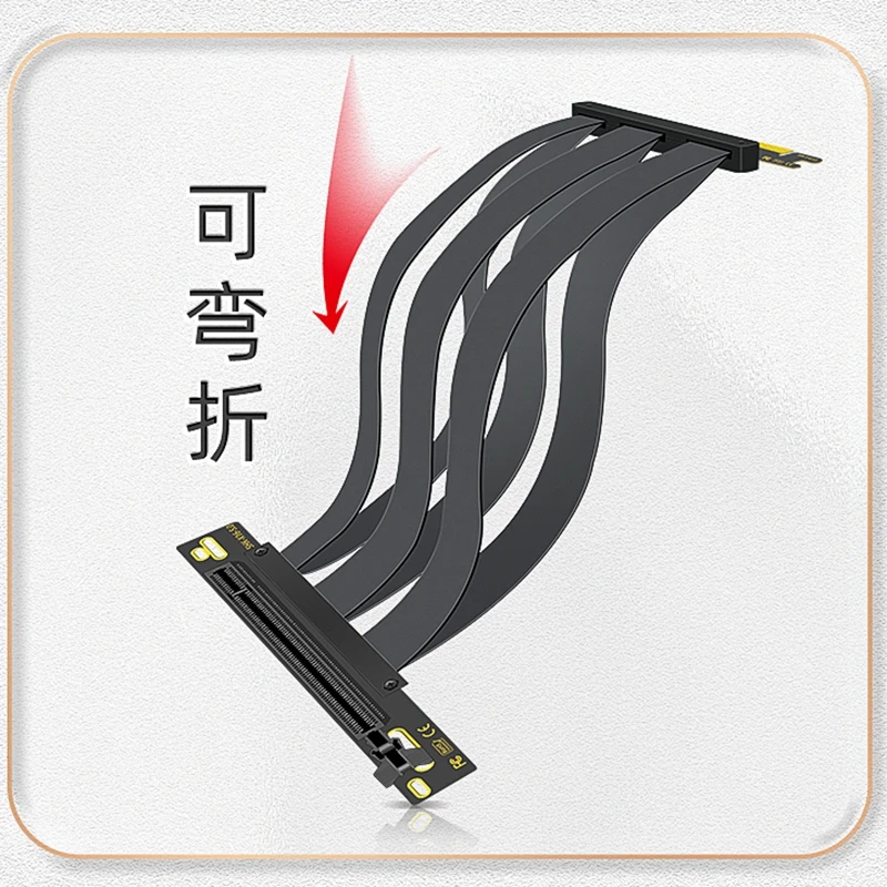 Новое поступление кабель расширения PCI-E 5 0 X16 PCI Express графический удлинитель Gen 5/4/3