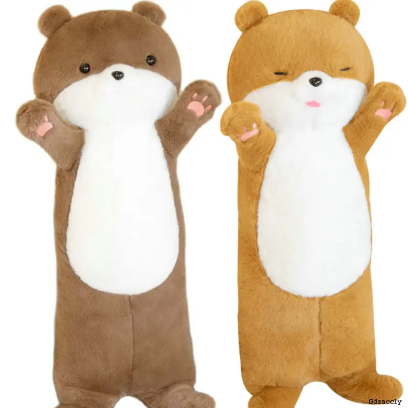 Ing Otter Plushie Stuffed Hair Plush Lifelike Bear Aquatic D