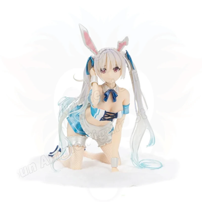 Фото AY NSFW Высокое качество Bunny Girl Chris 1/4 Aqua Blue ПВХ фигурка для взрослых коллекция Kawaii милая модель куклы подарки №1