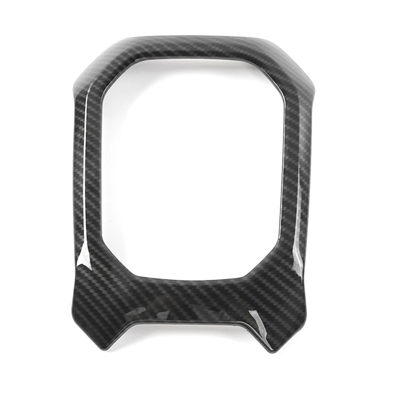 

Gear Shift Panel Decoration Frame Cover Trim ABS Interior Accessories for Jeep Renegade 2016-2021, Carbon Fiber