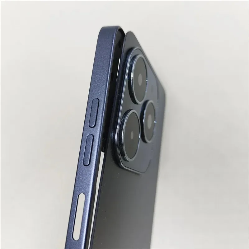 Фото BANERYPAK A+++ Полный корпус для Tecno Spark 20 KJ5, средняя рамка + задняя крышка батареи с объективом камеры, запасная часть для ремонта. №3