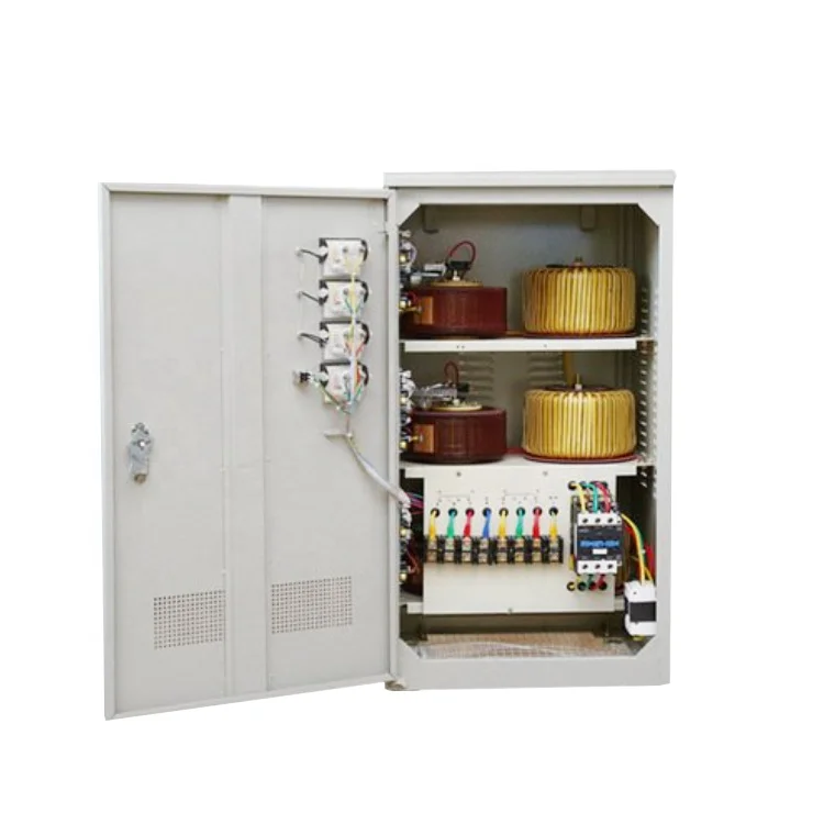 Трехфазный стабилизатор напряжения 30 кВА 80 кВт переменного тока 380 в источник