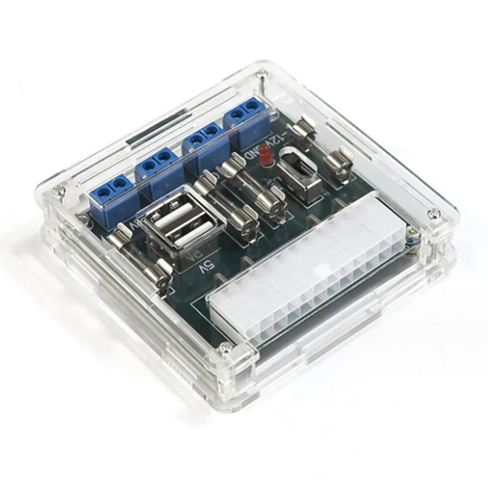 XHM229 HUM28W 24-контактный модуль питания настольного компьютера ATX плата адаптера