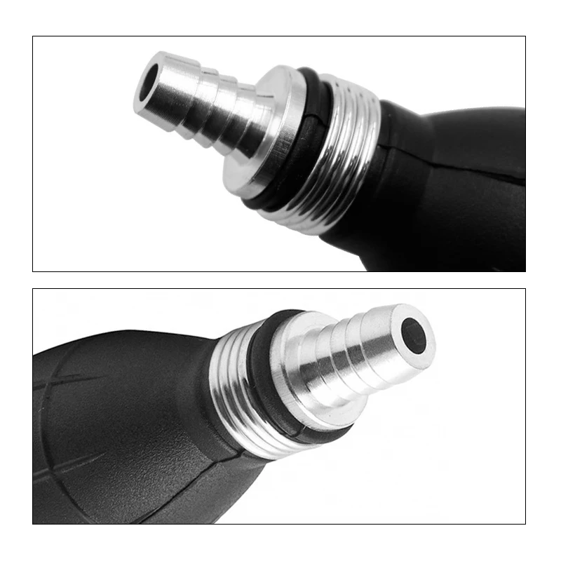 6 мм/8 мм/10 мм/12 мм ручной топливный насос линия резиновая алюминиевая ручная