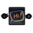 Умный светодиодный дисплей, автомобильный интерактивный экран, управление через мобильное приложение, программируемый светодиодный голосовой контроль для рекламы