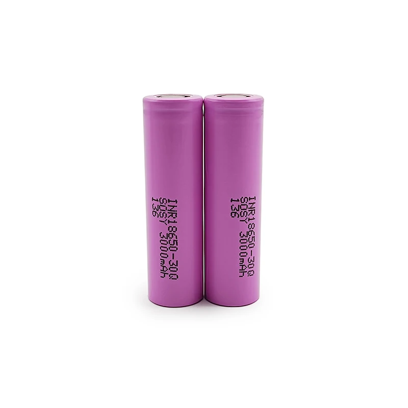 

100% New Original 3.7v 18650 30Q 3000mAh Lithium Rechargeable Batteries Continuous Discharge For Drone Power Tools