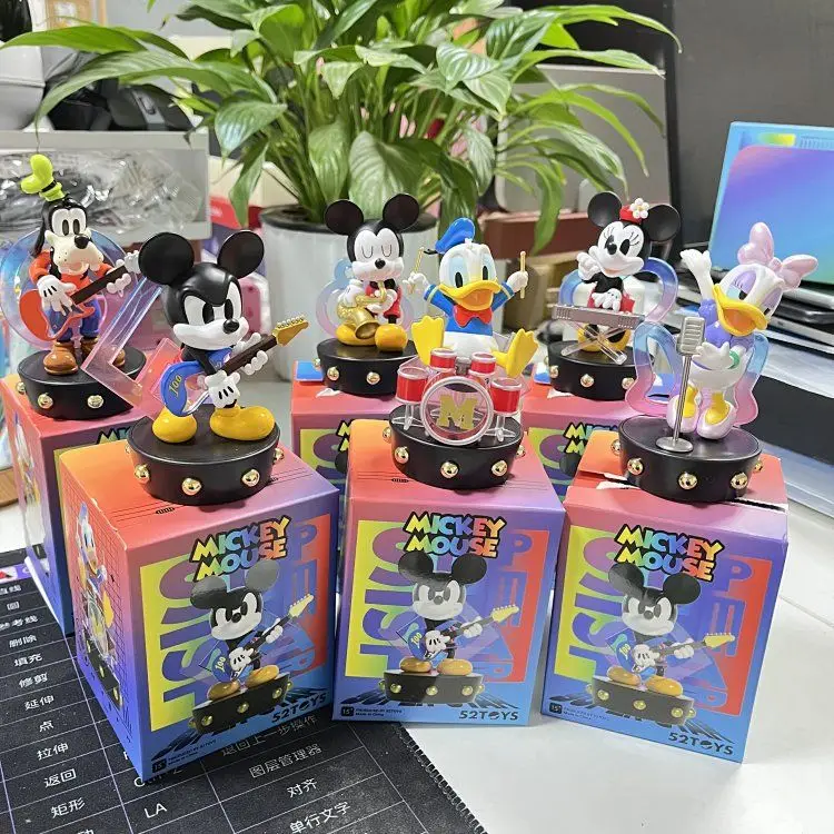 Слепая коробка Disney аутентичная серия Микки и друзья суперзвезда модные