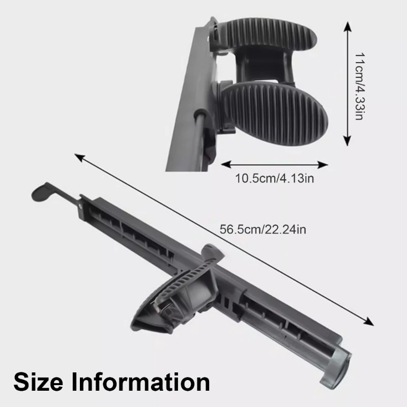 Каяки Регулируемая подставка для ног Каноэ Подставка Подножка Распорка Открытая