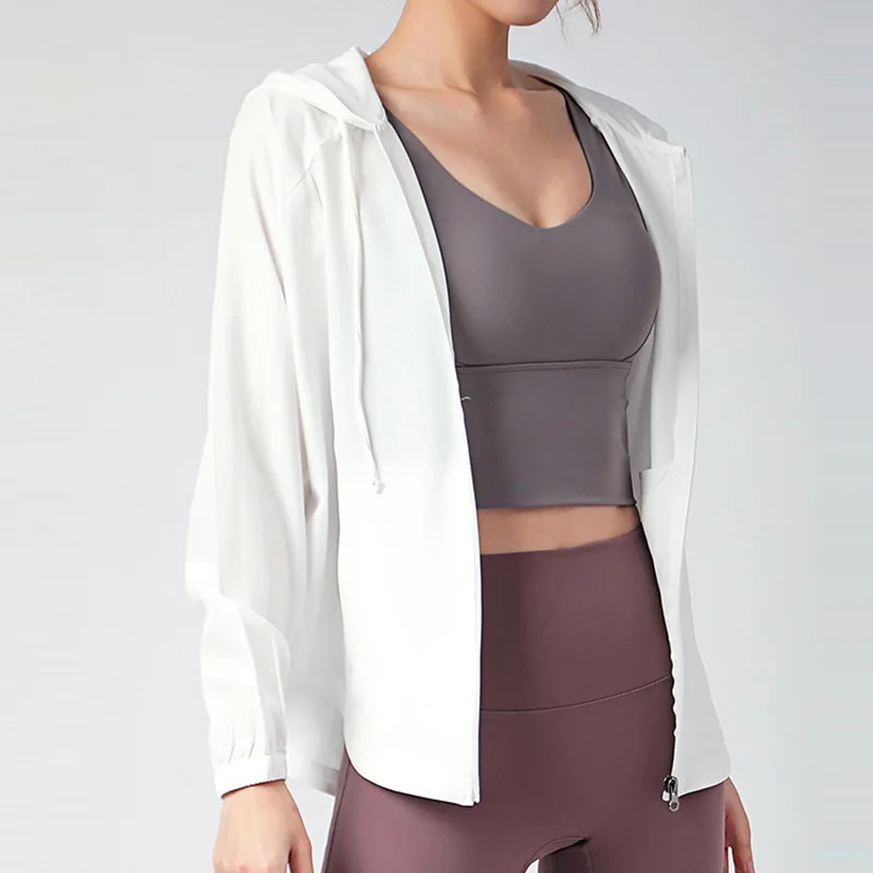 

Plus Size Long Sleeve Sports Jacket Women Zip Fitness Yoga Shirt Winter Warm Gym Top Activewear Running Coats Workout Clothes