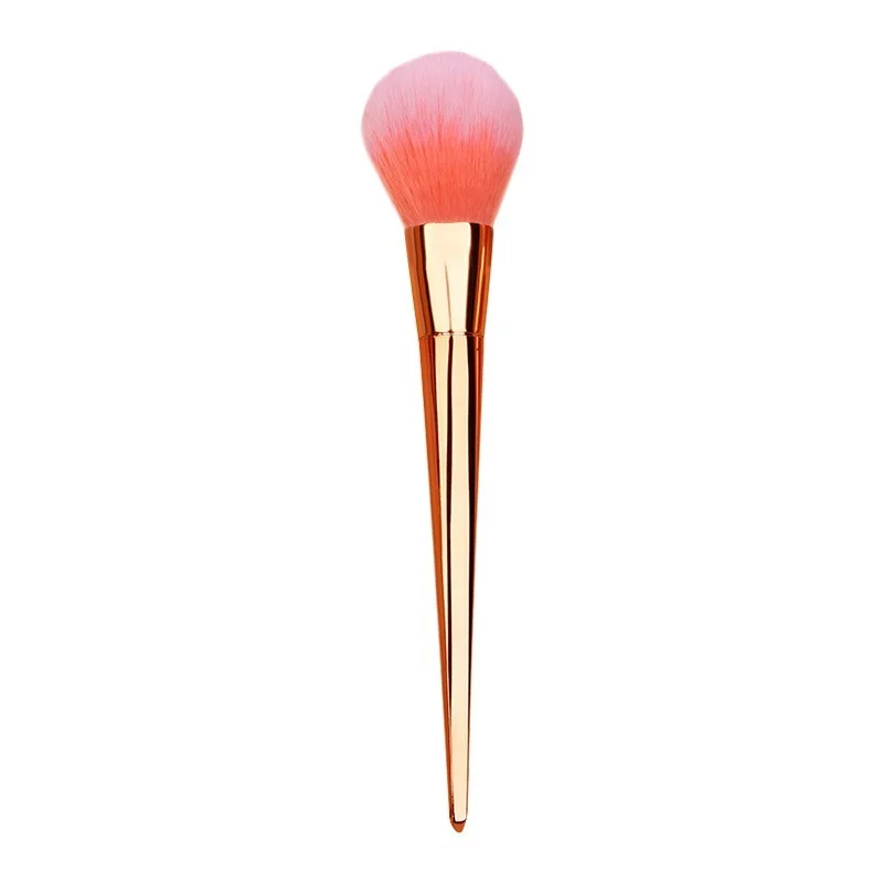

Sdatter 1Pcs Champagne Fluffy Makeup Brush Large Powder Foundation Blush Contour Compensate Professional Face Cosmetic Beauty To