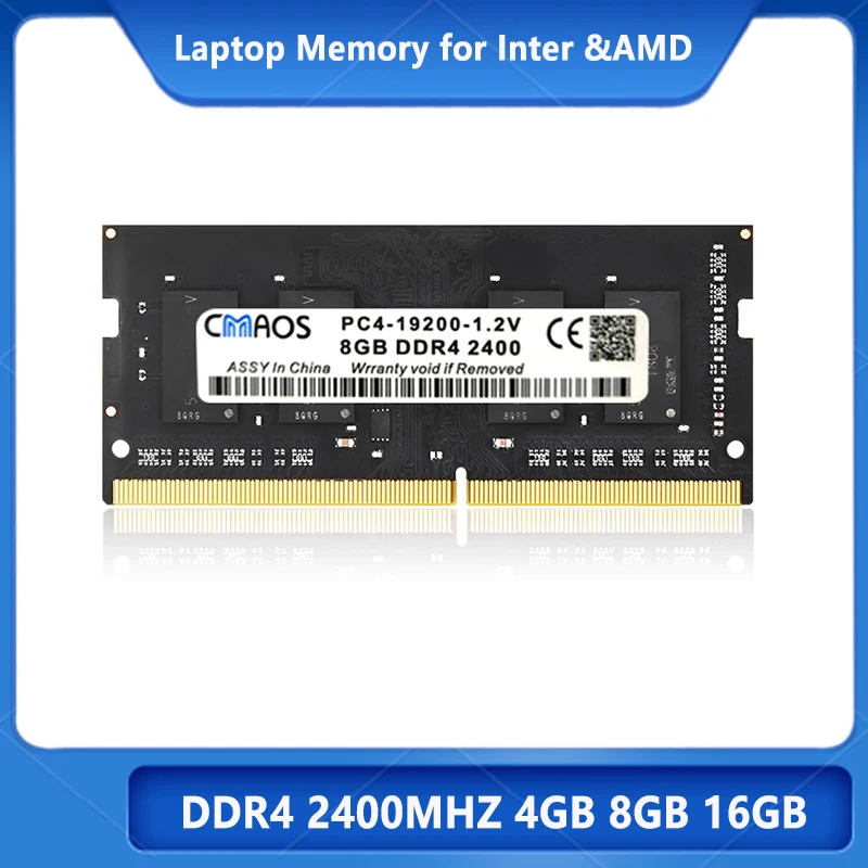 

Cmaos DDR4 8GB 16GB 4GB Ram Sodimm 2400MHZ 4g 8g 16g Laptop Ram PC4-19200S DDR 4 PC4 Memory Memoria For Inter AMD Motherboard