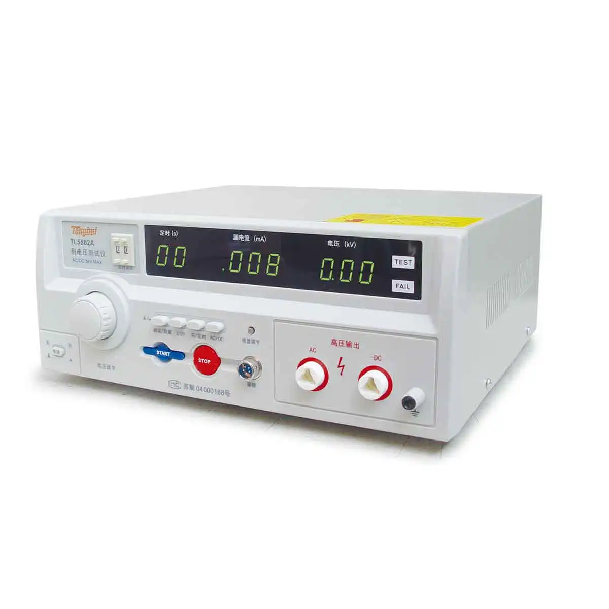 Тонгшуй TL5502B Тестер хипто выдержанного напряжения