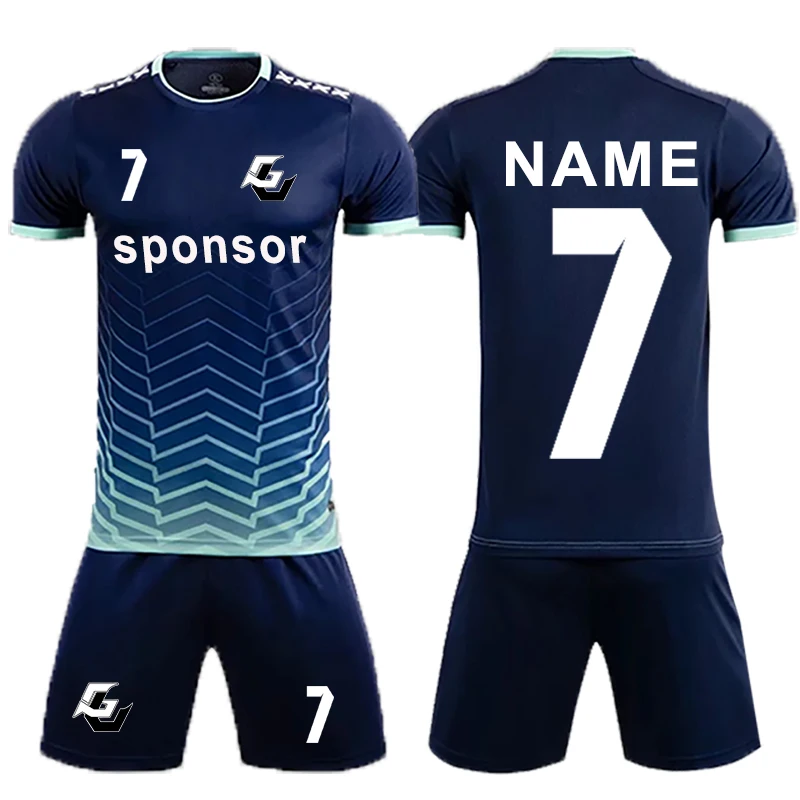 

22-23 Football Jersey Custom Name Number National Club Soccer Kits Shirt and Shorts for Men Children
