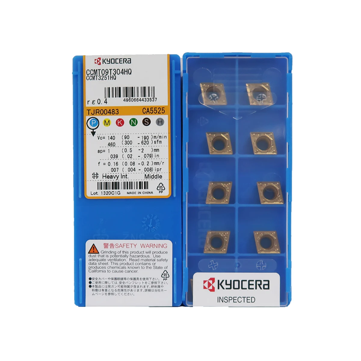 

Kyocer a 100% Original CCMT CCMT120408GK CCMT09T304HQ CCMT09T304GK CCMT09T302HQ CCMT060204HQ CCMT060202HQ CA5525 Turning Inserts