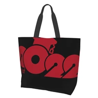 women shoulder bag ladies shopping bags fabric grocery handbags tote books bag for girls graduation season
