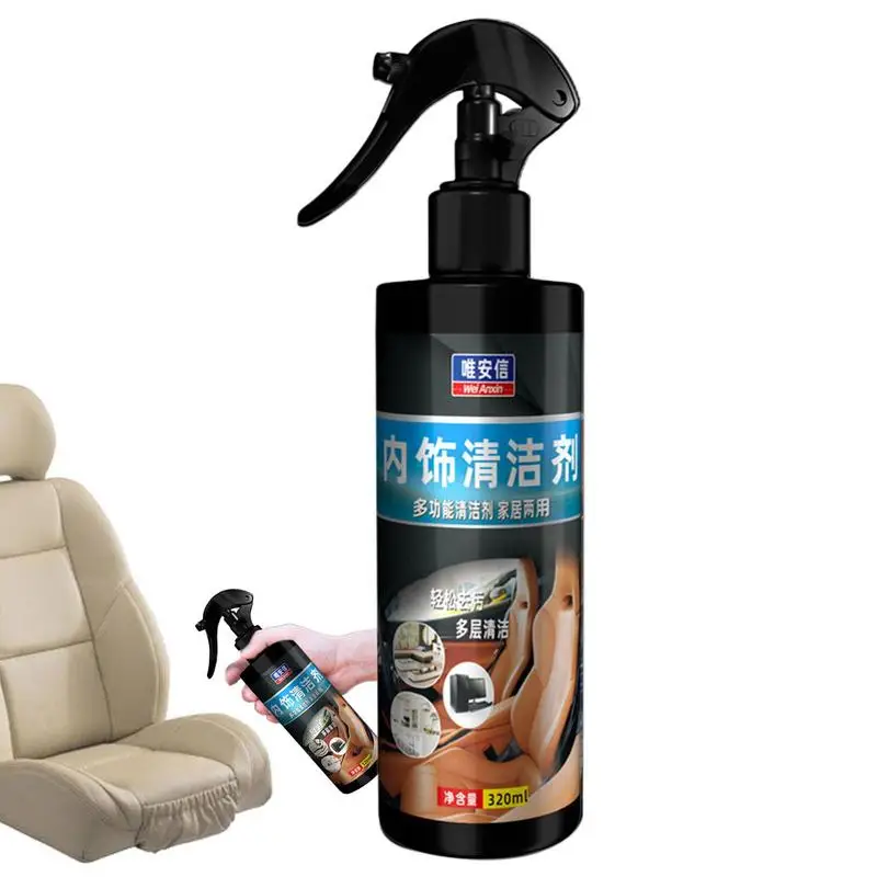 

Interior Car Cleaner Car Wash Interior Cleaner Leather Conditioner With Delicate Emulsion For Good Cleaning Effect For Wooden