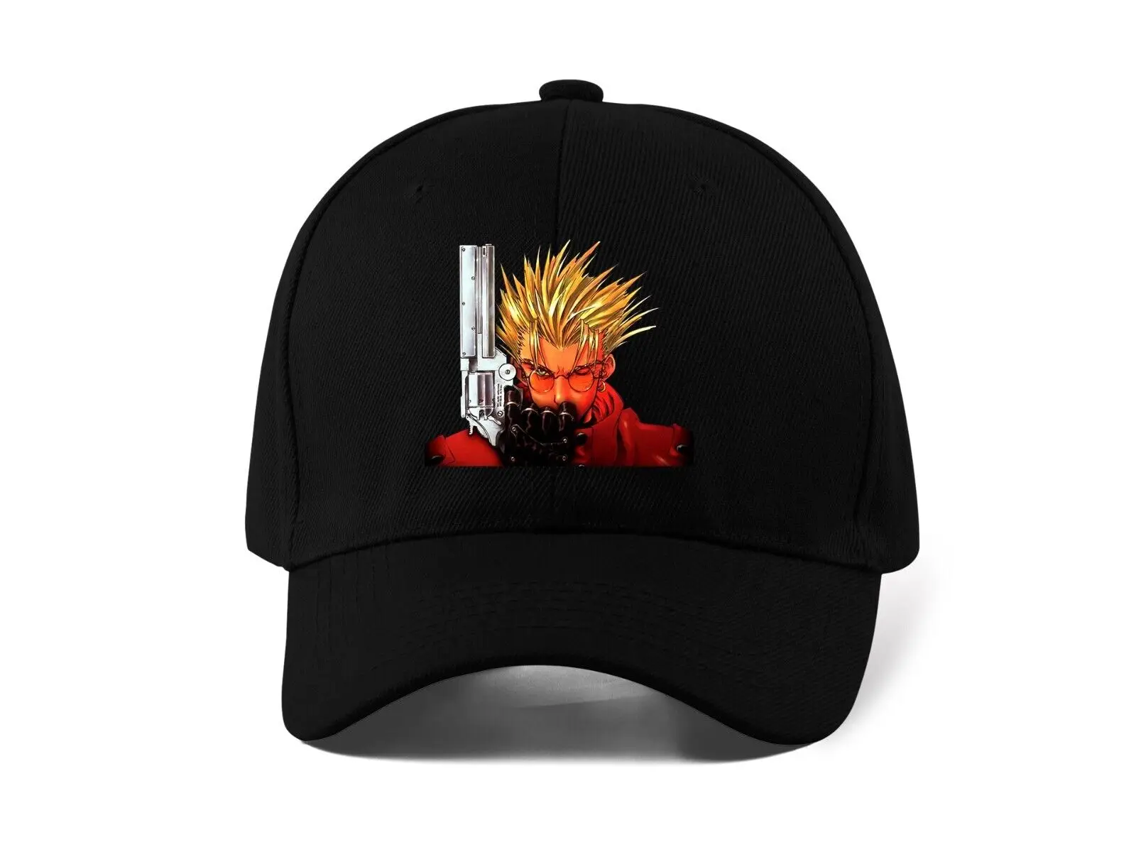 Vash Stampede Trigun бейсболка с рисунком аниме головной убор унисекс Спортивная одежда