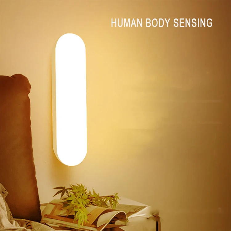 

Rechargeable Smart human sensing led night light Corridor wall lamp