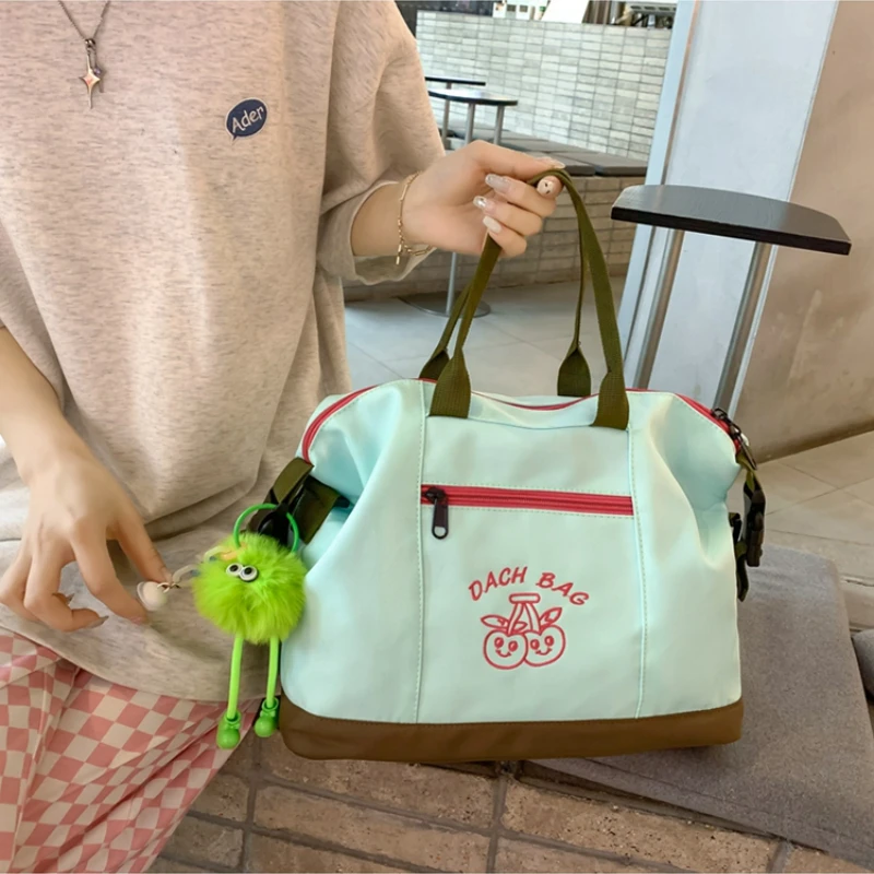 Canvas Shoulder Bag for Women Fashion Multifunctional Backpack Nylon Large Capacity Student Backpack Casual Ladies Hand Bags