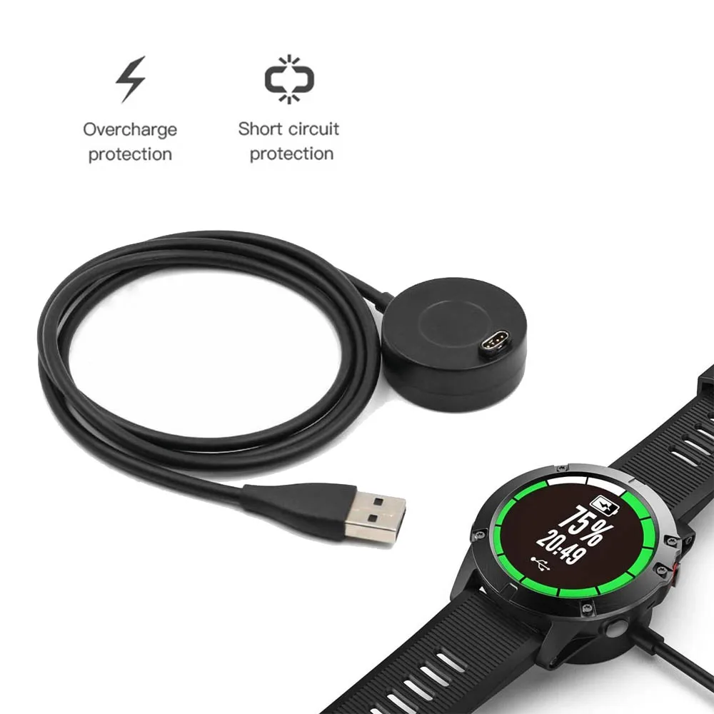 

USB-кабель для зарядного устройства Garmin Fenix 7 7S 7X 6 6S 6X Pro 5