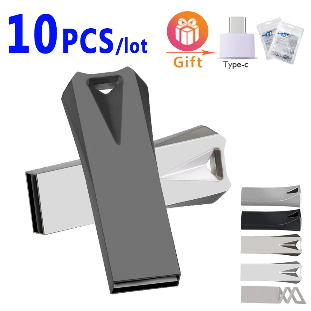 

10pcs/lot USB 128GB Flash Drive 128GB High Speed super thiny USB 2.0 Pen Drive 64GB 32GB 16GB Pendrive free custom logo