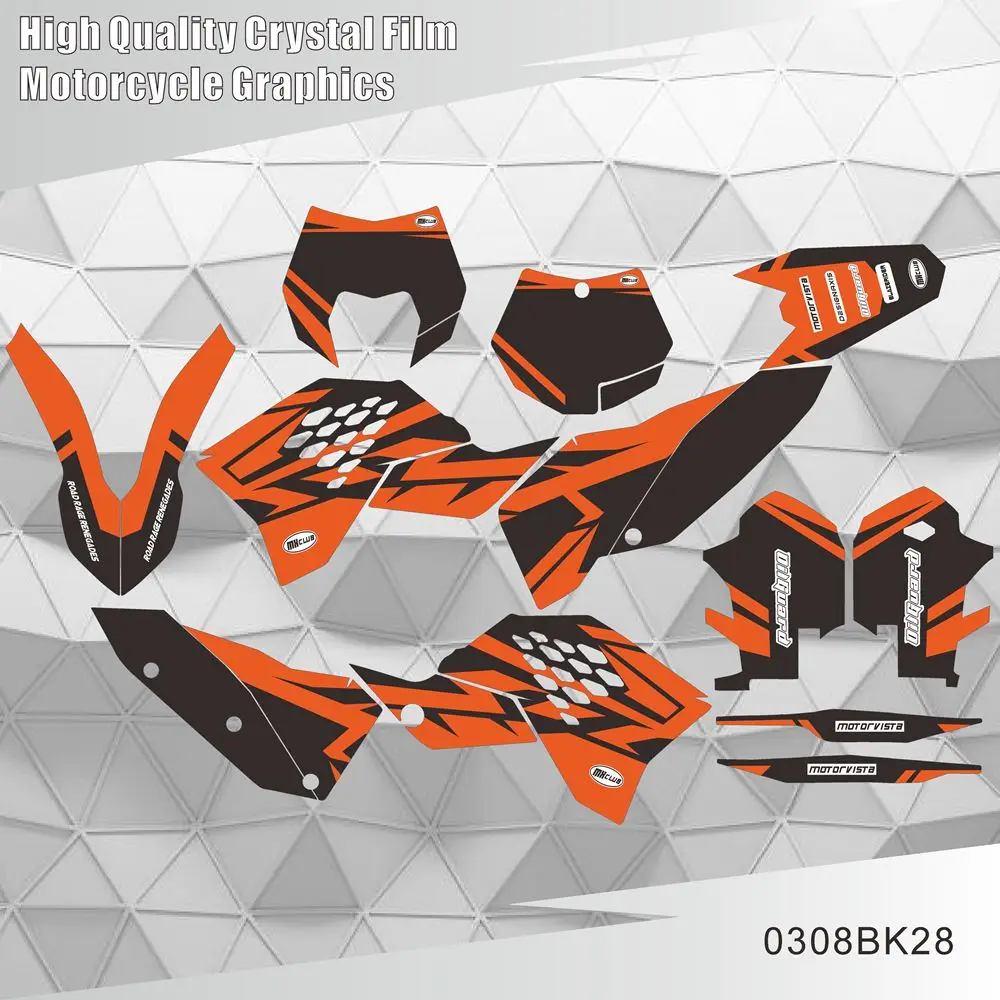 

Наклейки графические для KTM SX SXF 2007 2008 2009 2010 EXC EXCF 125 250 300 450 2008 2009 2010 2011