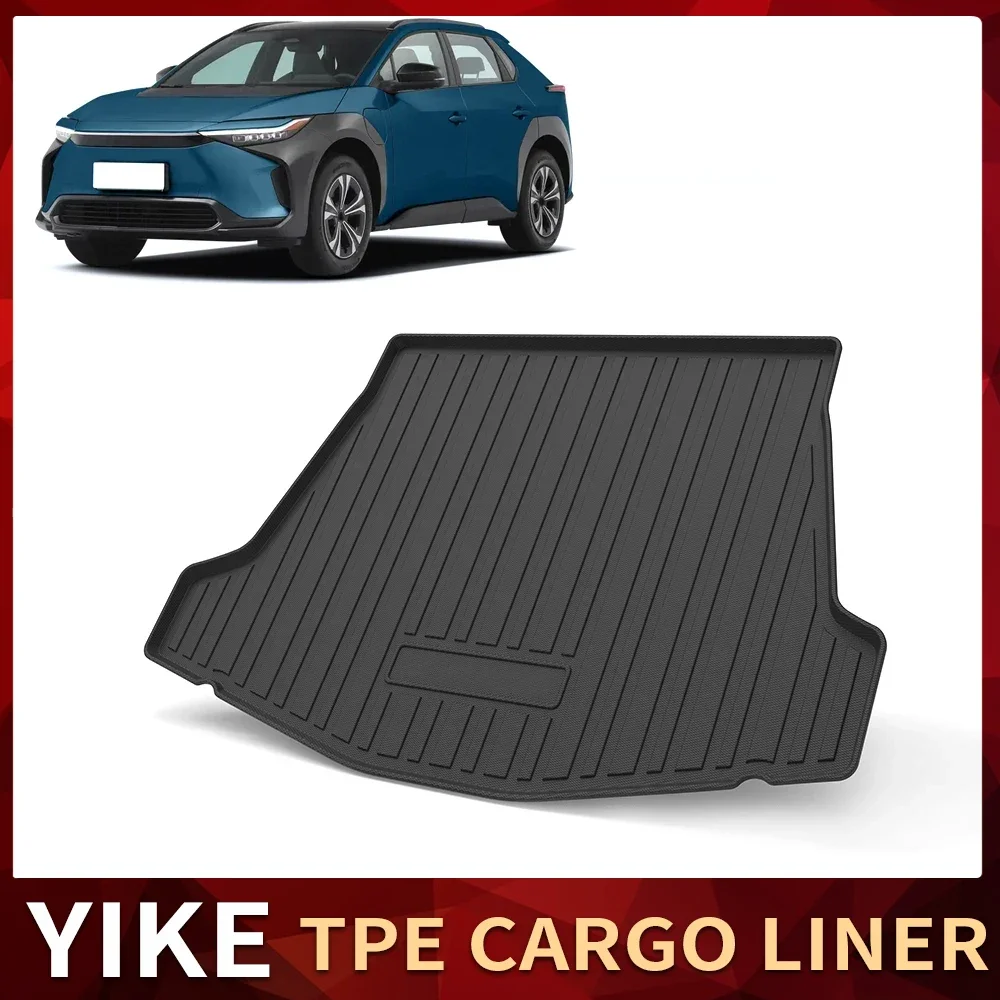 Для Toyota BZ4X 2022-2024 автомобильный багажник всепогодный TPE нескользящие коврики в