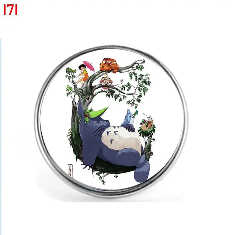 

Броши TOTORO 00171, булавка, ювелирный аксессуар, индивидуальная брошь, модные значки на лацкан