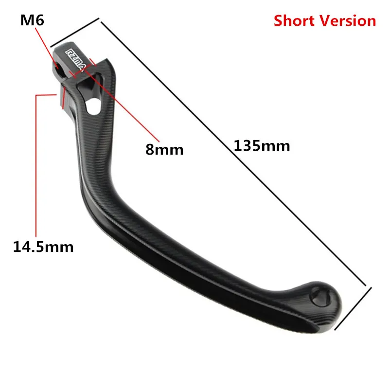 

Универсальный 3D текстурированный складной линейный тормозной рычаг мотоцикла с ЧПУ, ручка для RCS с прямым нажатием, главный тормозной цилиндр