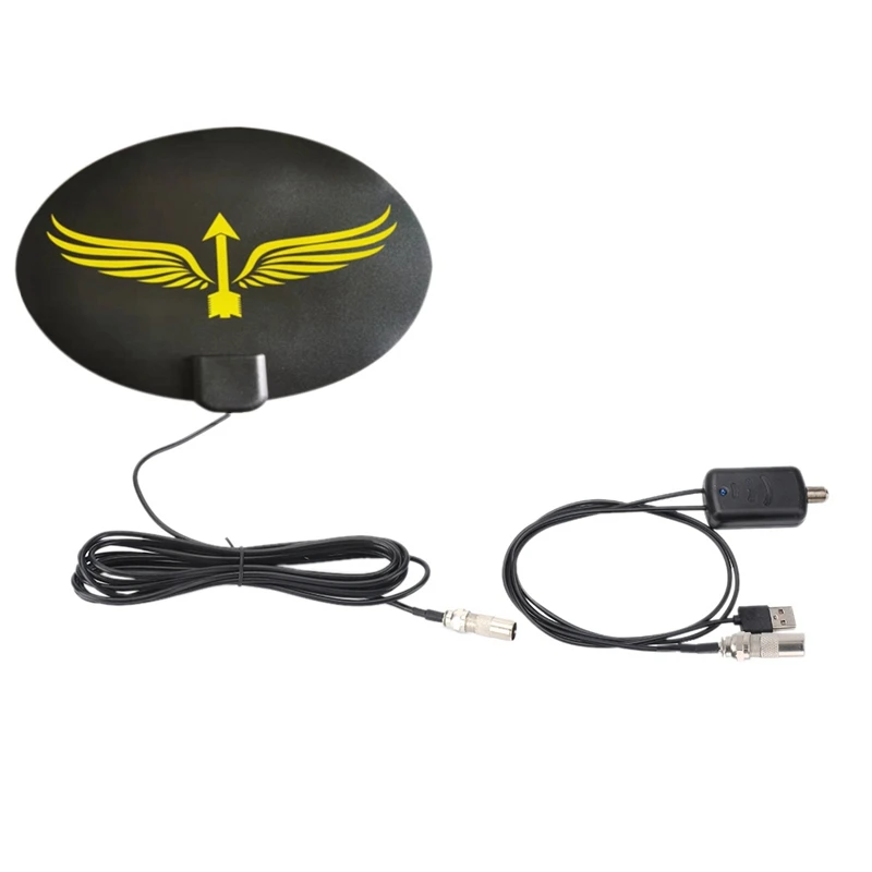 

Горячая Распродажа, цифровая антенна 4K с высоким коэффициентом усиления для телевизора HD с усилителем для внутреннего Smart TV, антенны, канала...