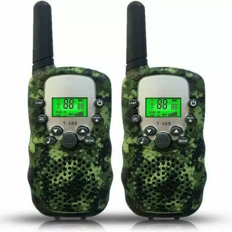 

NEW Kids Walki Talki 2PCS Celular Handheld Transceiver Phone Radio Interphone 6KM Mini Toys Talkie Walkie Gifts Boy Girl Tablet
