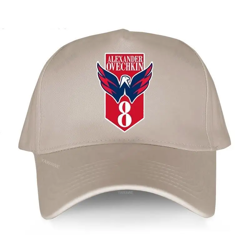 Кепка Fashion из хлопка с козырьком, унисекс, Россия #8 Александр Овечкин Лого Вашингтон Кэптен Новая регулируемая кепка мужская бейсболка на.