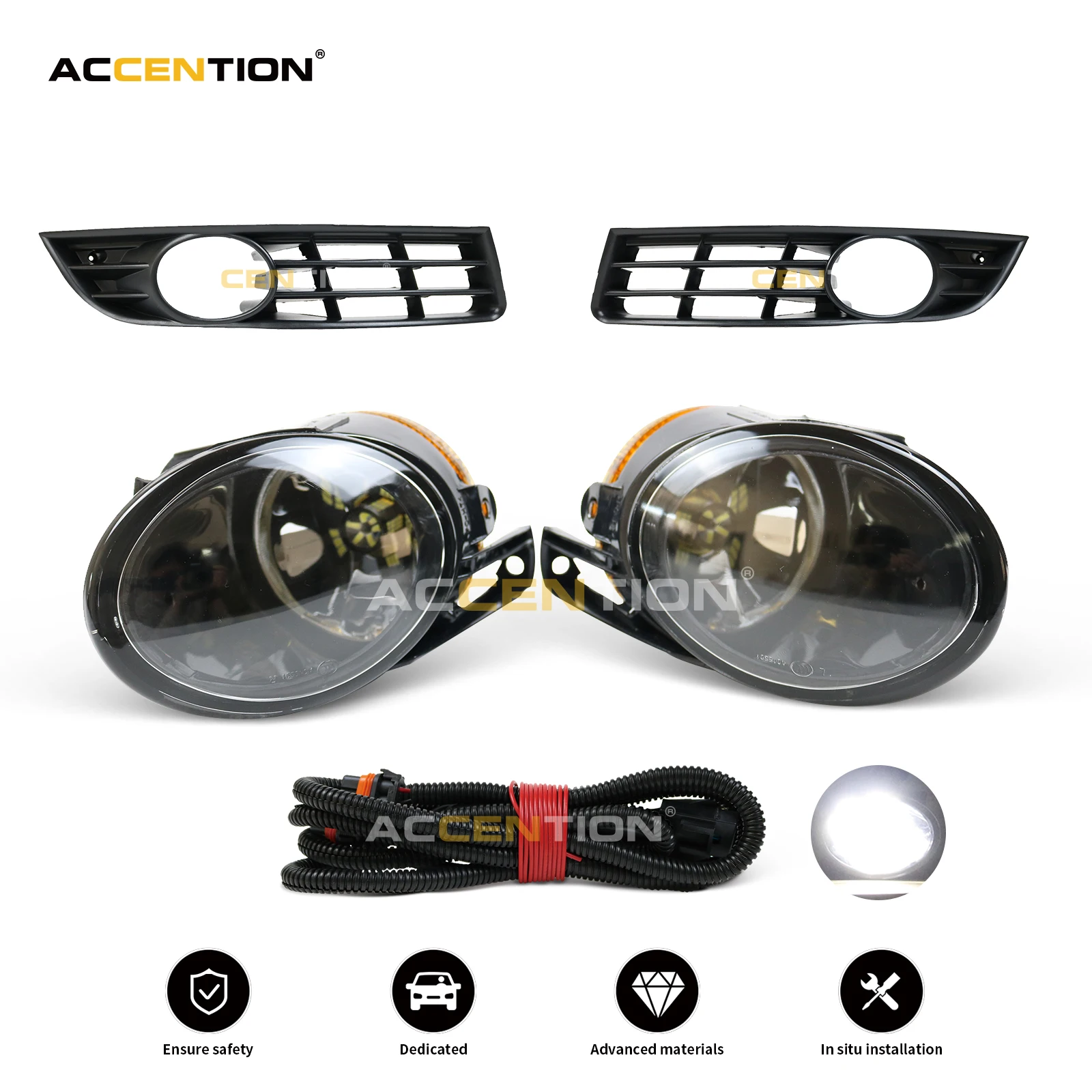 

Светодиодные противотуманные фары для VW Passat B6 3C 2006 2007 2008 2009 2010 2011, светильник ры, передние противотуманные светильник ры, противотуманные фа...