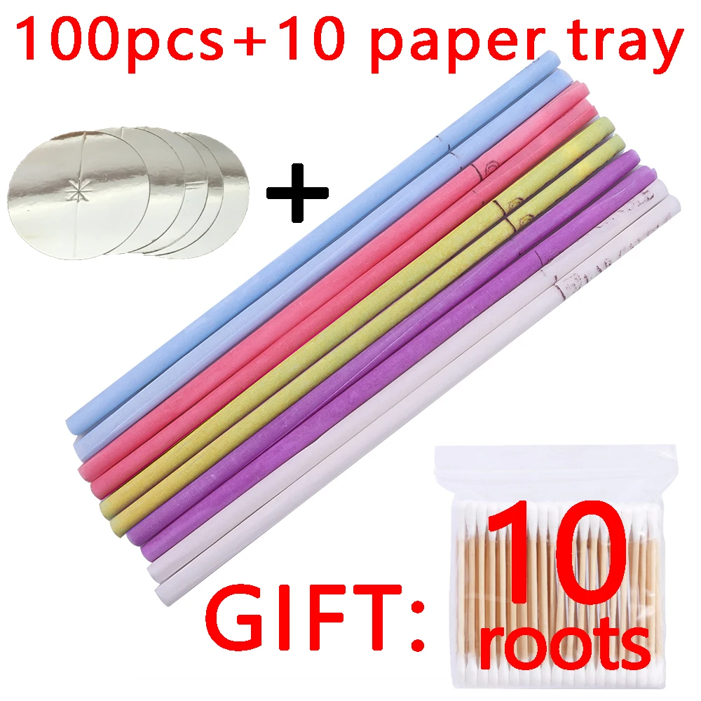 

100/200Pcs Natural Ear Candle Cleaning Wax Removal Tool Medical Coning Beewax Cleaner Aromatherapy for Ears Auriculotherapy Care
