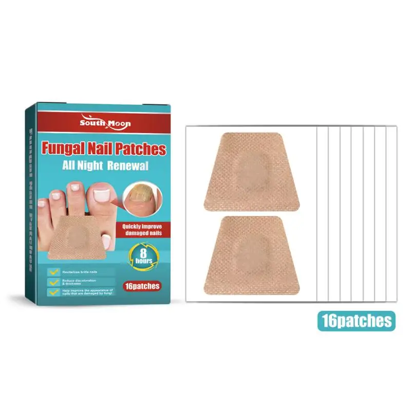 

South Moon Nail Care Night Patch Repair Onychomycosis Nail Injury Soft Armor Thickening Nail Patch Nail Treatments